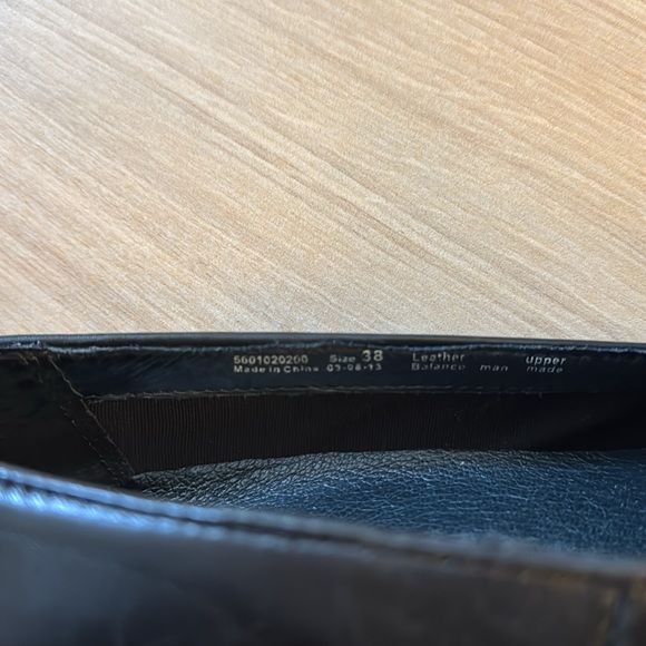 Dansko Olivia Black Leather Slip on Loafer 7.5 38 - Picture 10 of 10